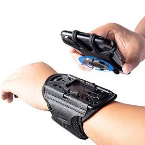 HLOMOM Sportarmband Abnehmbares Handy,Handyhalterung Arm Joggen-360° Drehbares Universal für iPhone 