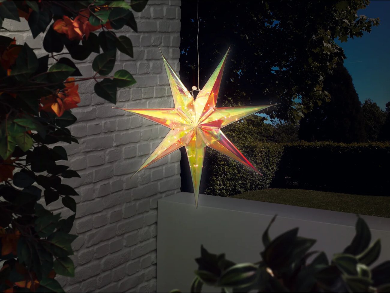 Faltbarer Stern »Holographic 3D«