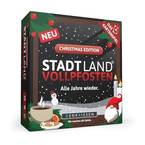 Stadt Land Vollpfosten – Christmas Edition