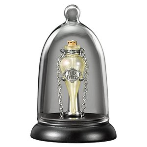 The Noble Collection Felix Felicis Pendant and Display