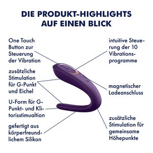 Satisfyer "Double Classic" aus Silikon