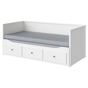 HEMNES Tagesbett/3 Schubladen/2 Matratzen