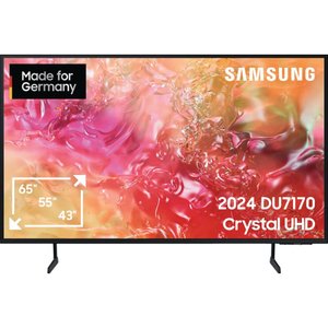 SAMSUNG GU55DU7170U LED TV (Flat, 55 Zoll / 138 cm, UHD 4K, SMART TV, Tizen)