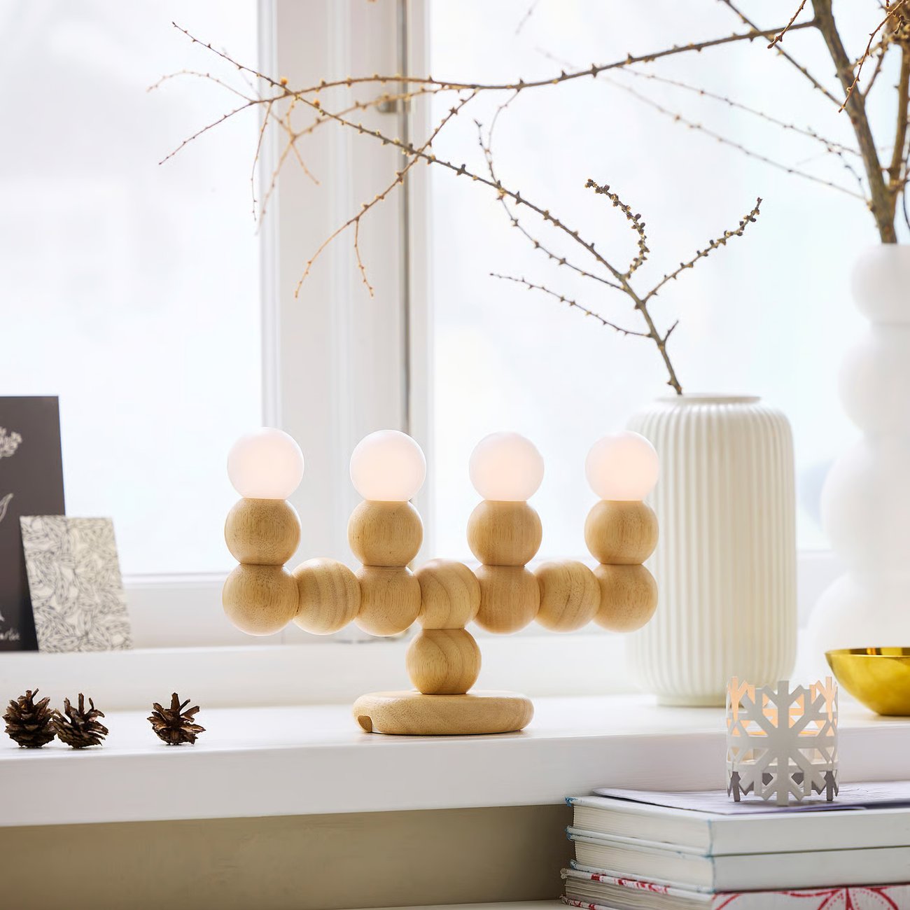 STRÅLA LED-Kerzenständer