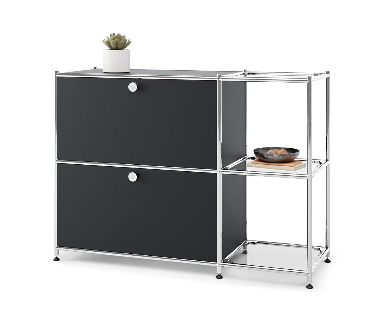 Sideboard Metall »CN3« mit 2 Klappenfächern