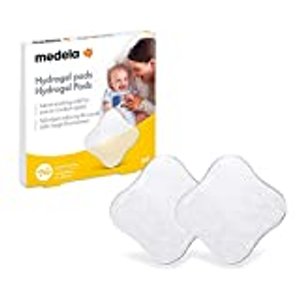 Medela Hydrogel Pads – Sofortige Linderung und Kühlung bei wunden Brustwarzen – Wiederverwendbar – P