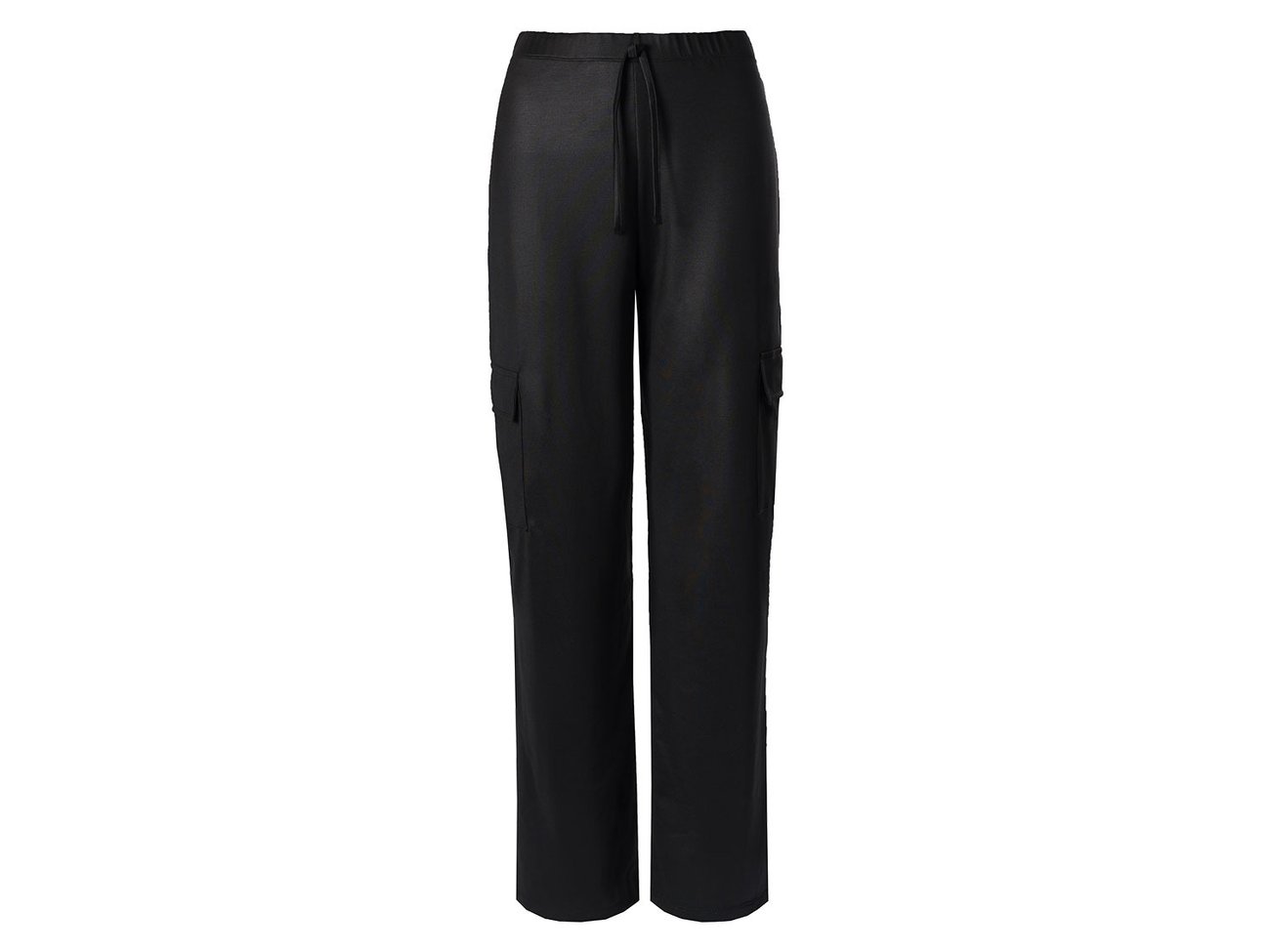 esmara Damen Cargohose mit Satin-Effekt