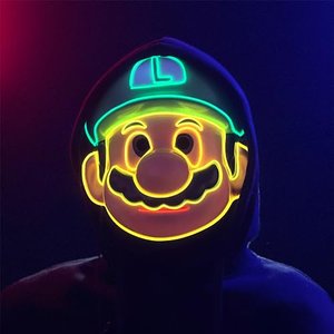 Halloween Maske Super Mario