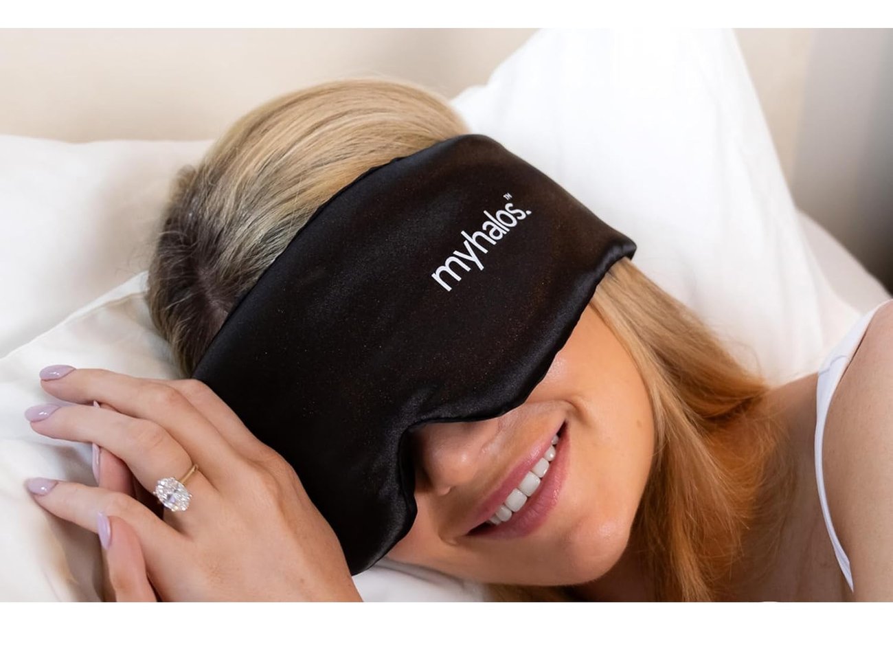 MyHalos 3D Schlafmaske aus Seide