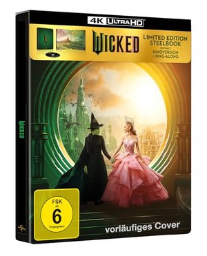 „Wicked “ als Limited Steelbook in 4K UHD