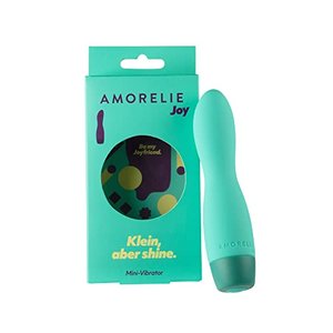 AMORELIE Joy – Mini-Vibrator Shine | Wasserfest Wiederaufladbar aus Silikon & ABS