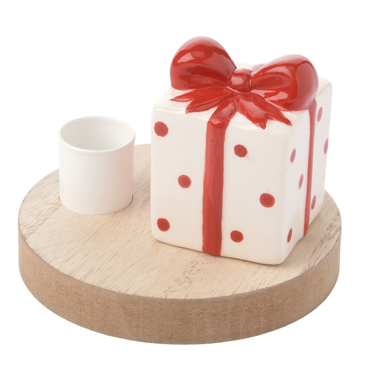 Kerzenhalter im weihnachtlichen Design