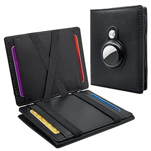 Phelinta Wallet für Airtag – Magische Geldbörse mit Münzfach und RFID-Schutz