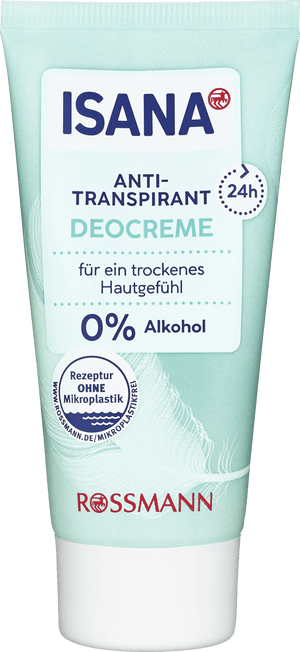 ISANA Anti-Transpirant Deocreme sanfte Frische