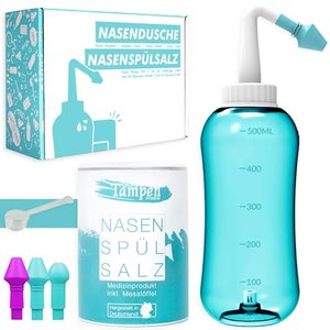 Nasenduschen-Set mit Salz