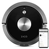 ZACO A9s Saugroboter mit Wischfunktion, App und Alexa Steuerung, 2 Std Laufzeit, für Tierhaare, 3in1