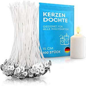 molinoRC 100x Kerzendocht 15cm