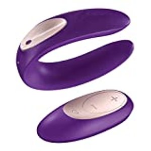 Satisfyer Paar-Vibrator "Partner Plus Remote", Funk-Fernbedienung mit 10 Vibrations-Programmen, kraf