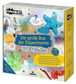 Box der Experimente mit Kristallen