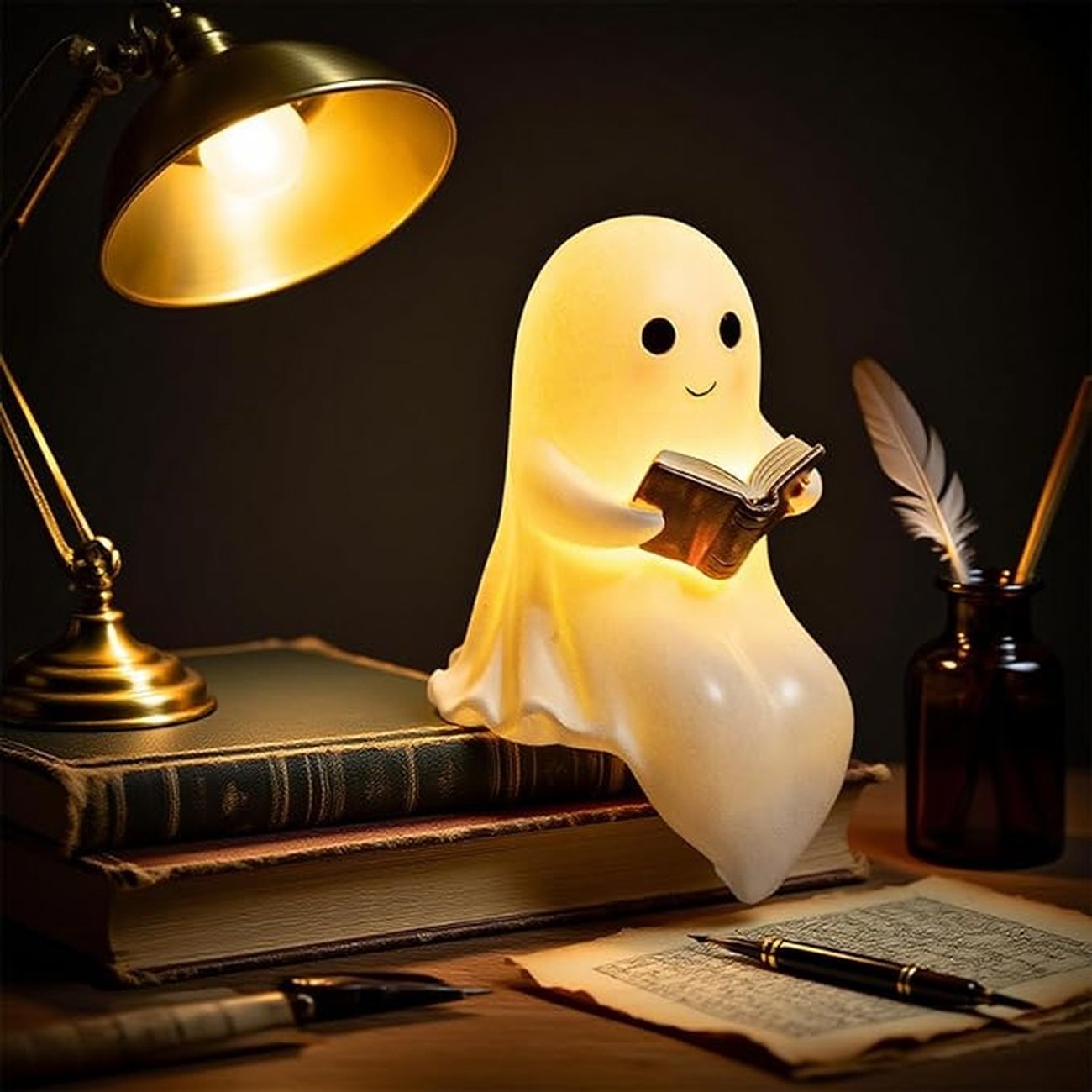 Niedliche Geister-Leselampe