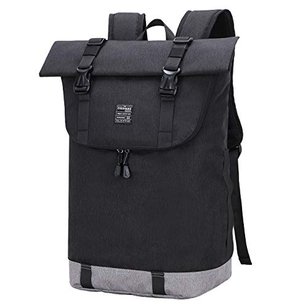 EverVanz Laptop-Rucksack, Roll Top Wasserdichter Wanderrucksack