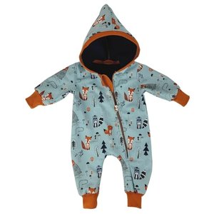 Lilakind Baby Softshell Overall mit Kapuze