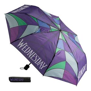 Wednesday Regenschirm mit Schutzhülle