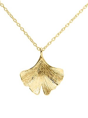 My Gold Ginkgo-Halskette