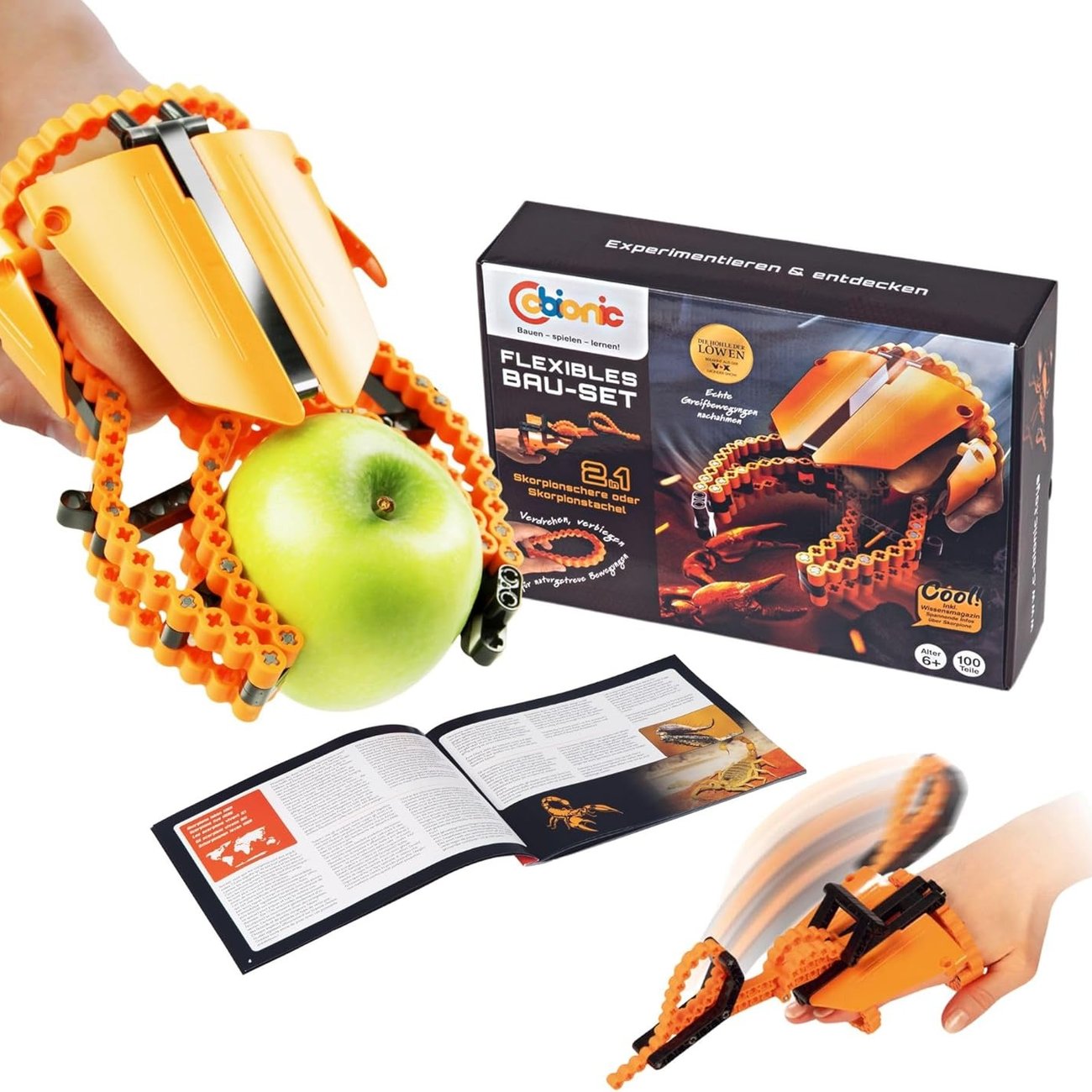 Cbionic flexibles Klemmbaustein-System