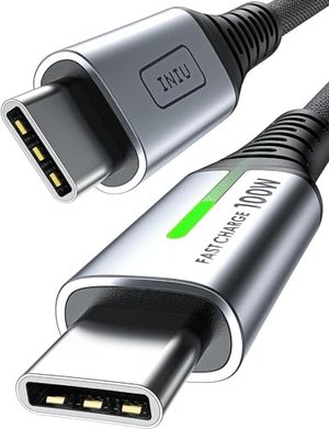 INIU USB-C-Kabel, 2 Meter, 100 Watt