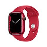 Apple Watch Series 7 (GPS, 45mm) - Aluminiumgehäuse Product(RED), Sportarmband Product(RED)