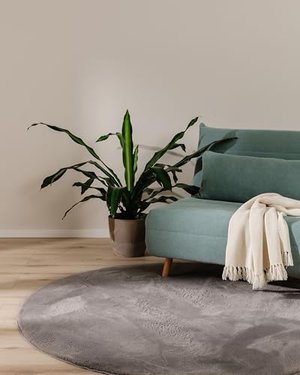 benuta Basic Kunstfaser-Teppich mit Furry