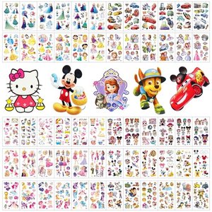 60 Blätter Kindertattoos