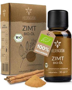 Heldengrün BIO Zimtöl [100% NATURREIN]