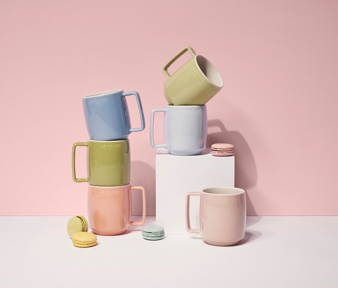 6 STAUB Kaffeebecher »Macaron«