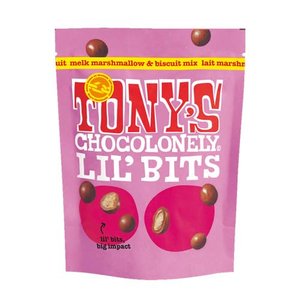 Tony's Chocolonely - Lil’Bits Vollmilch Marshmallow & Keks Mischung - 120g