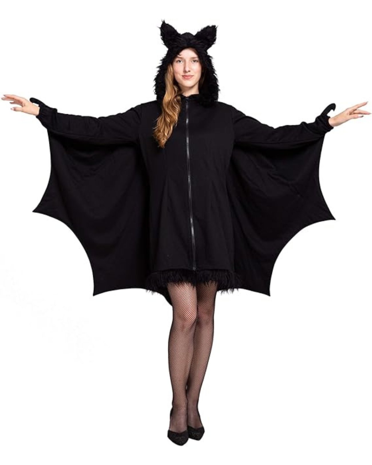 Spooktacular Creations - Fledermaus-Kostüm mit Reißverschluss