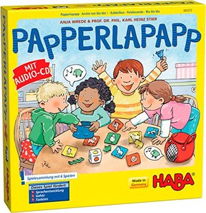 Haba 302372 - Papperlapapp, Lernspielsammlung mit 6 Spielen für Kinder ab 3 Jahren