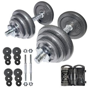 Kurzhantel-Set 20 kg mit Koffer