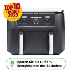 Ninja Foodi MAX Dual-Zone-Heißluftfritteuse AF400EU