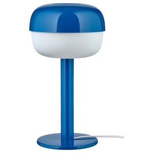 BLÅSVERK Tischleuchte - blau 36 cm