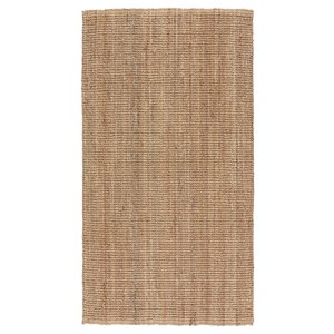 LOHALS Teppich flach gewebt - natur 80x150 cm