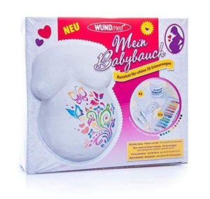 Mein Babybauch - Gips Bastelset