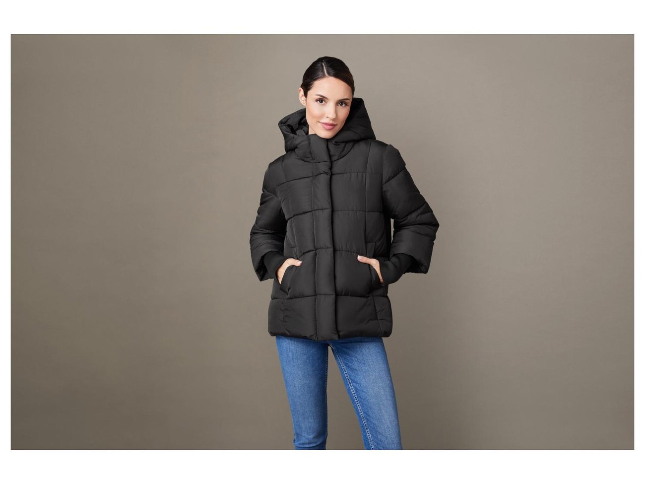 esmara Damen Thermo-Steppjacke mit Kapuze