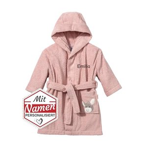 LALALO Sterntaler Bademantel Bestickt mit Namen