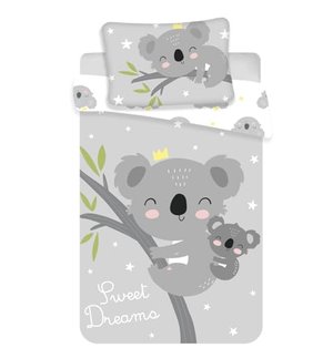 APTEX Baby Bettwäsche mit Koala aus Baumwolle