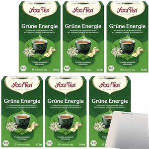 Bundle für Yogi Tea Grüne Energie 6er Pack