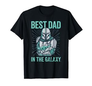 Star Wars The Mandalorian and Grogu Best Dad in the Galaxy T-Shirt