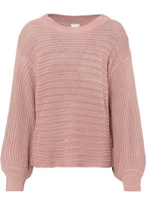 Oversize Lochstrick-Pullover