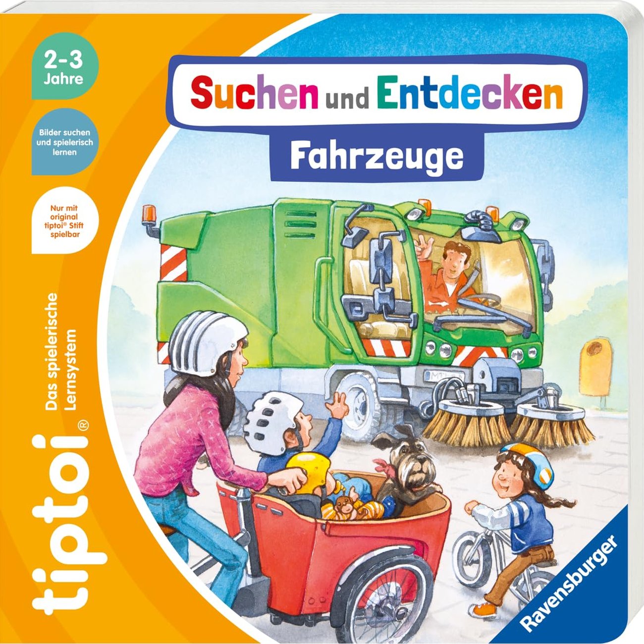 tiptoi Suchen und Entdecken - Fahrzeuge, Buch für Kinder ab 2 Jahre